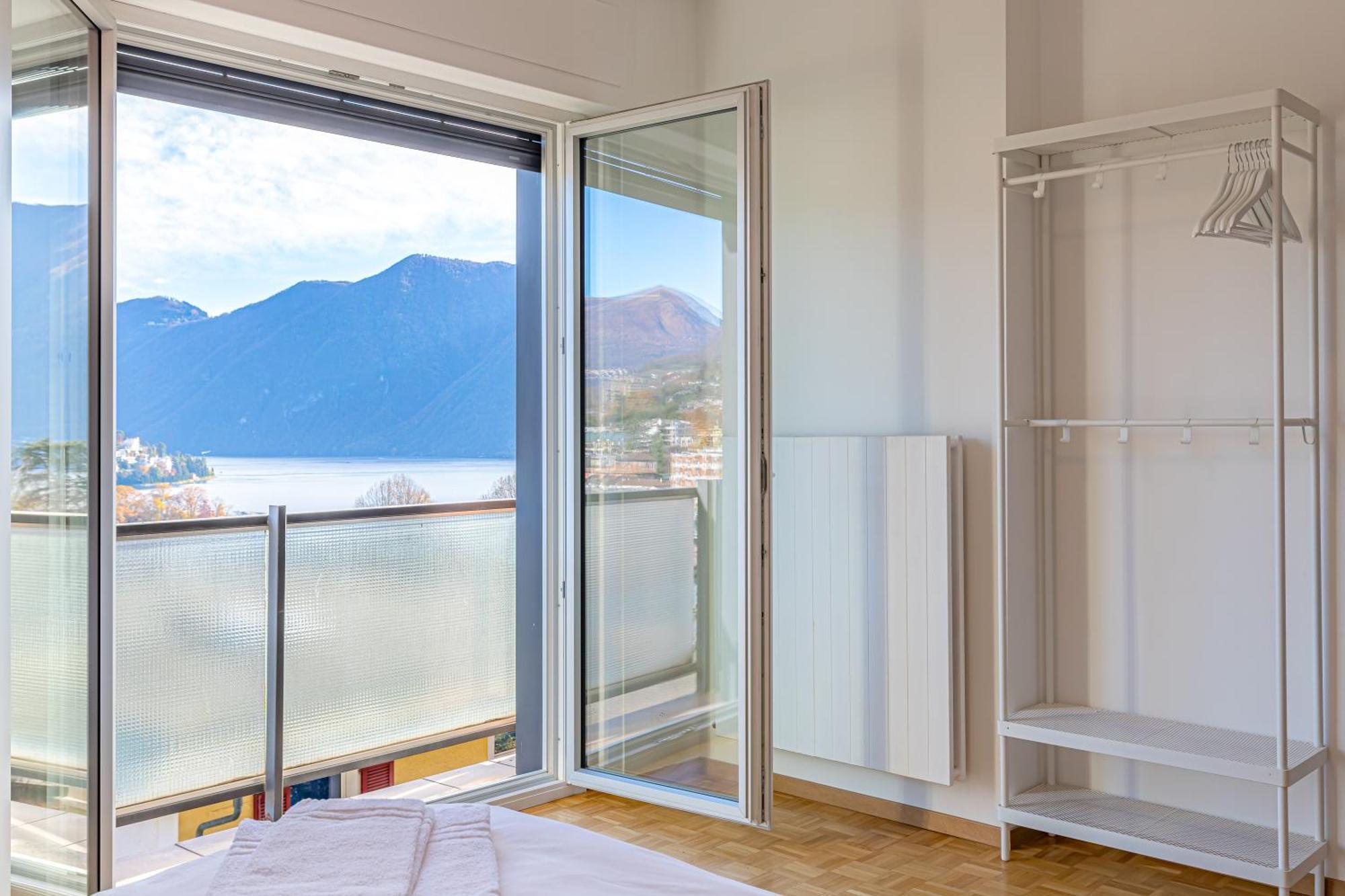 Апартаменти Imperial Of Lugano 4 With A Lake View Behind The Station And 10 Min From The Lake Екстер'єр фото